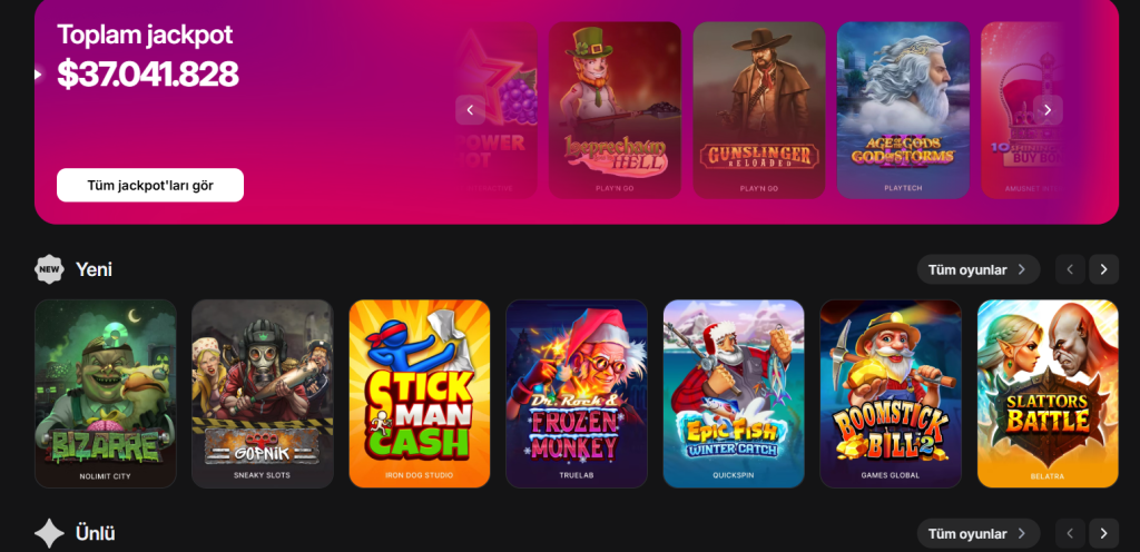1win Türkiye Casino: geniş oyun seçenekleri ve güvenli ödemeler